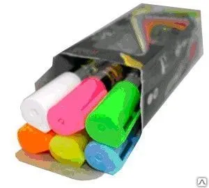 Фото №0 Набор флуоресцентных маркеров CBM-105 для флеш панелей 4.5 мм 8 шт.