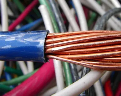 фото Медный кабель в изоляции