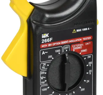 фото Клещи токоизмерительные Expert 266F ИЭК TCM-1F-266