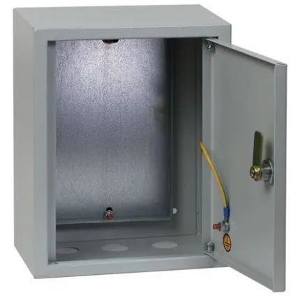 Фото №0 ЩМП-25.30.14 (ЩМП-02) IP31 PROxima (mb22-02) Шкаф металлический с монтажной платой 300х250х140 мм