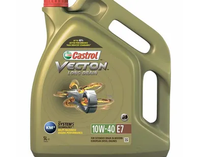 фото Масло моторное Castrol Vecton Long Drain 10w40 E7 ( 5л.) 15B358