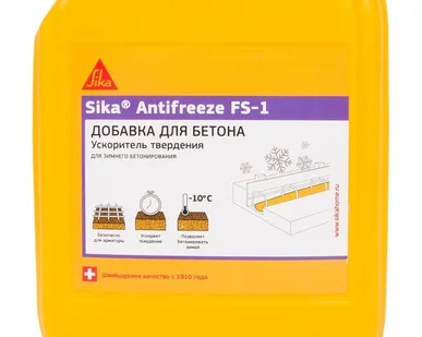 фото Противоморозная добавка для бетона Sika Antifreeze FS1, 6 кг