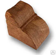 фото К2 Консоль дуб темный к балке 12х12