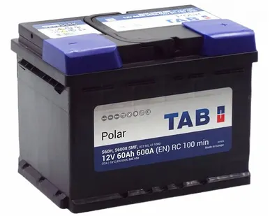 фото Аккумулятор TAB Роlar SMF S60H 60 Ач о.п.