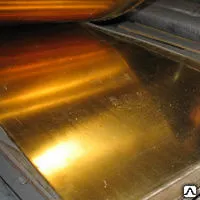 Фото №0 Лист бронзовый 25 мм по ТУ 48-21-779-85, БрХ1