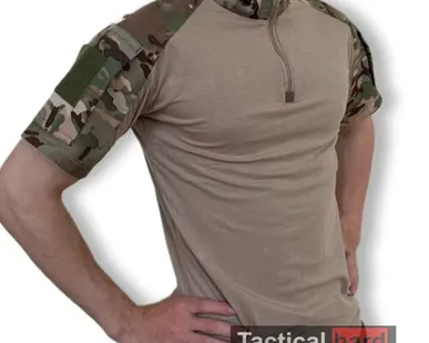 фото Поло тактическое с коротким рукавом мультикам