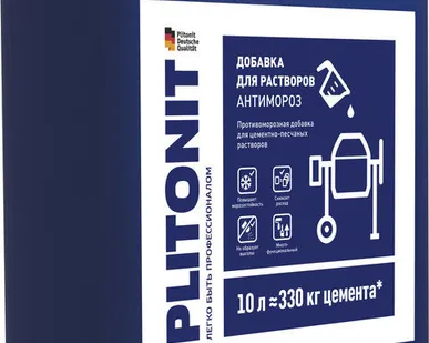 фото Плитонит АнтиМороз Противоморозная добавка (10л)