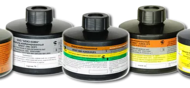 фото Фильтр. противог. "Бриз-2001" А1В1Е орг\неорг\кисл,