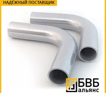 фото Отвод нержавеющий гнутый 12Х18Н10Т (Х18Н10Т) ОСТ 108.321.11.82