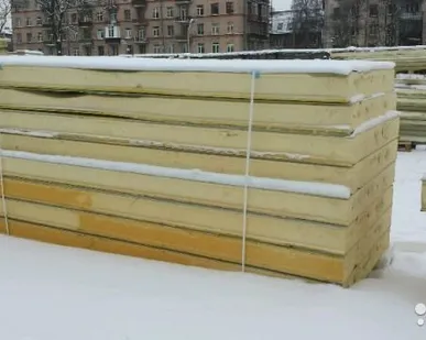 фото Сэндвич панели PIR 200 мм, 3,01 м