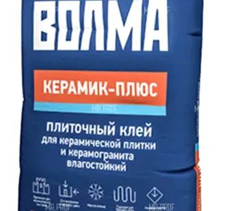 фото Волма Клей цементный Керамик Плюс 25 кг (для теплых полов) Доставка по звонку 