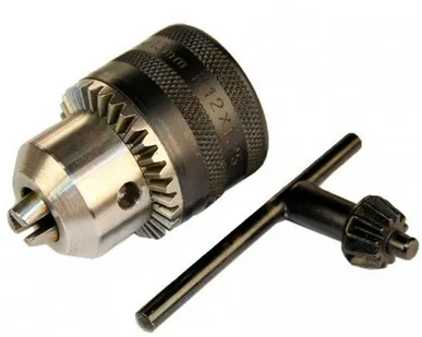 фото Патрон сверлильный Bohrer ключевой 1,5-13,0 (посадка 1/2-20UNF) с ключом в блистере