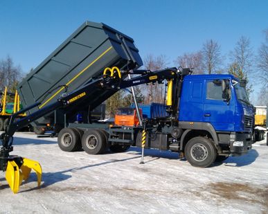 фото Грузовик-Манипулятор МАЗ 6312С9-8525-012