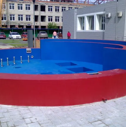 Фото №0 Гидроизоляция и отделка искусственных водоёмов и фонтанов