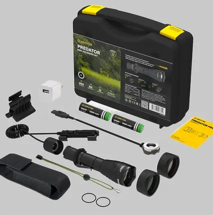 Фото №0 Тактический фонарь Armytek Predator Pro Magnet USB расширенный сет с белым светом