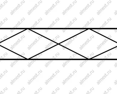 фото Ограждение газонное AB-5002