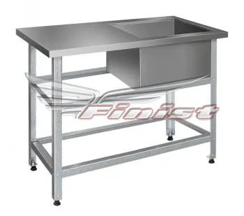 фото Ванна моечная со столом ВМЛс-1 (1200х600х860)