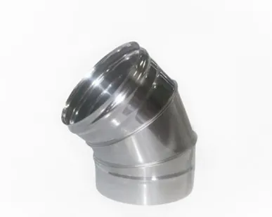 фото Колено D 115*45 нерж. 0,8мм