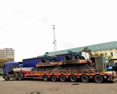 фото Аренда трала 100 тонн