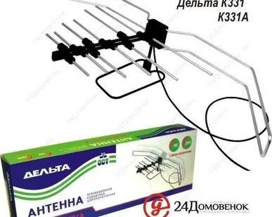 фото Антенна ТВ Дельта К331 Нпп Оборудование систем телекомуникации