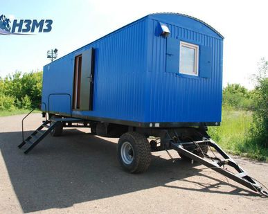 фото Мобильная бытовка на шасси
в