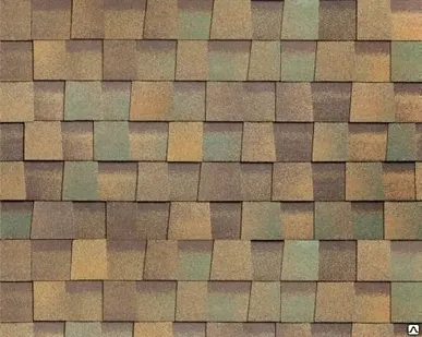 фото Гибкая черепица Shinglas, серия Джаз, цвет Барселона