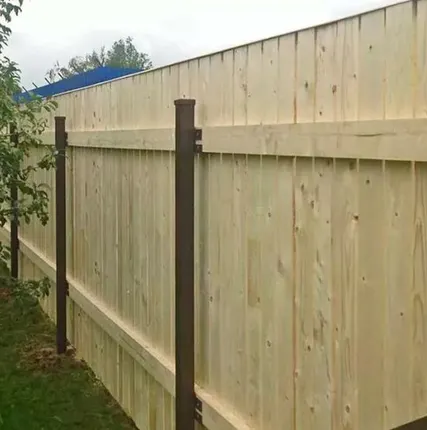 Фото №0 Забор из дерева Стандарт