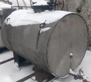 фото Емкость нержавеющая,объем — 2 куб.м., горизонтальная Б/У в Москве