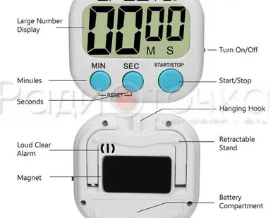 фото Таймер-секундомер OT-HOM22