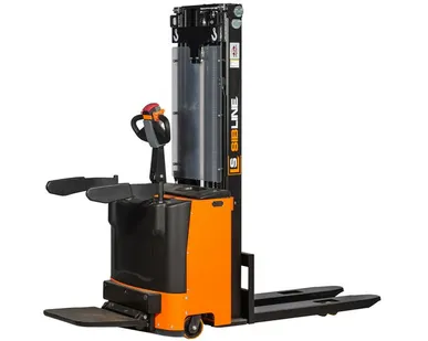 фото Штабелер электрический самоходный с платформой 1.5 т - 4.5 м, вилы: 1150, АКБ свинцово - кислотная, CL1545W SIBLINE