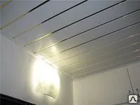 фото Панели для потолка 3,00*0,25 Хром/золото