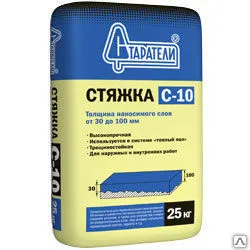 Фото №0 Пол стяжка С-10 "Старатели" 25 кг.
