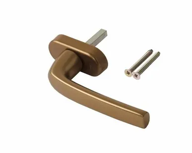 фото Ручка оконная Roto Samba 37 мм , с логотипом Roto + 2 винта М5х45 бронза R05.5