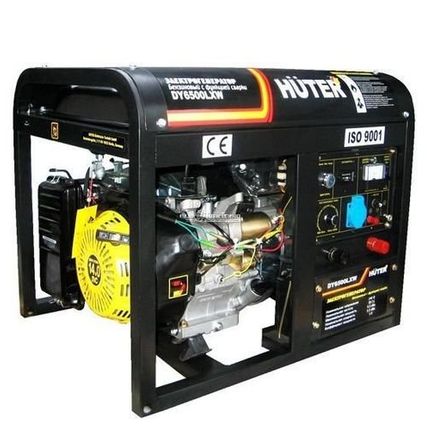 Фото №0 Портативный бензогенератор HUTER DY6500LXW