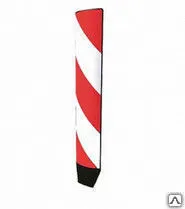 Фото №0 Столбик сигнальный для делиниатора двусторонний 750х125 мм