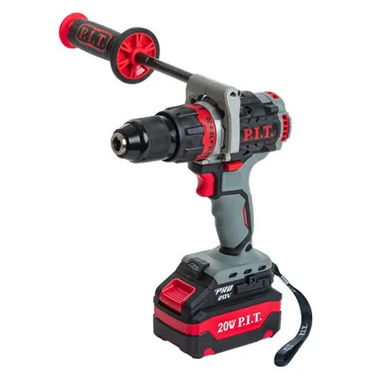 Фото №0 дрель-шуруповерт ударная P.I.T. PSB20H-13C/1 110Нм 20В Li-Ion 4Ач 1АКБ OnePower