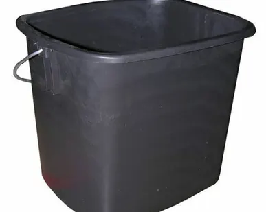 фото Ведро строительное прямоугольное пластмассовое 16 л
