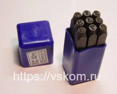фото Клеймо ударное цифровое 4мм