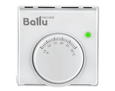 фото Терморегулятор BMT-2, 16А, Диапазон регулировки +5…+30°С, индикат.раб.сост.режим антизамерзание Ballu