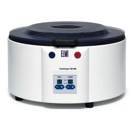 Фото №0 Центрифуга настольная Elmi СМ-6М с ротором 6М.06 (6х50 мл, 3500 об/мин)