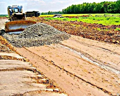 фото Щебень 40-70 крупный, для отсыпки дороги (дорожный щебень) с доставкой ГОСТ 8267-93 (Белореченский), Нал, НДС