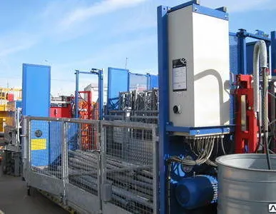 фото Аренда мачтового грузового подъемника HEK GTP 1500 Dual