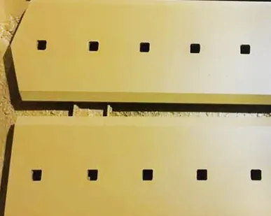 фото Нож сред. Т11.01  011501-93-22 (5 отв. со скосом) импорт на специальную технику Четра (Промтрактор)