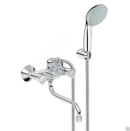 Фото №0 Смеситель GROHE Costa S 26792001 универсальный с душевым гарнитуром