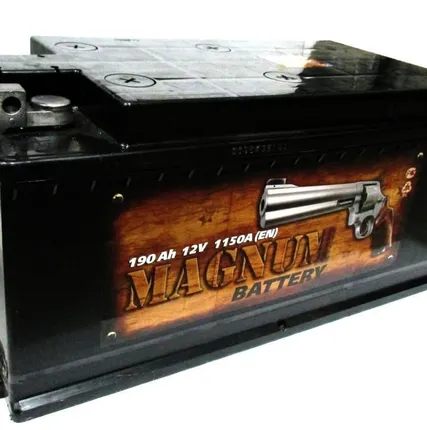 Фото №0 Аккумулятор Magnum 6СТ-190 L для автотракторной техники автобусов