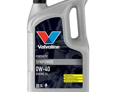 фото Масло моторное синт. Valvoline SYNPOWER 0W40 (e5L)