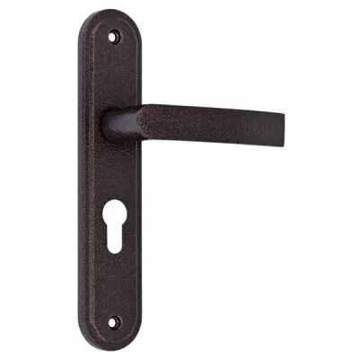 Фото №0 Ручка дверная МЕТТЭМ на планке плоская