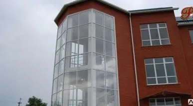 фото Алюминиевые противопожарные окна