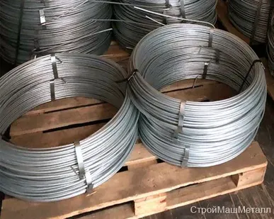 фото Круг оцинкованный 10 мм ст 3 в бухте