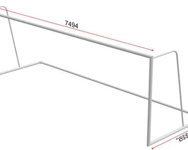 фото Футбольные ворота 7,32х2,44 м, тип 3